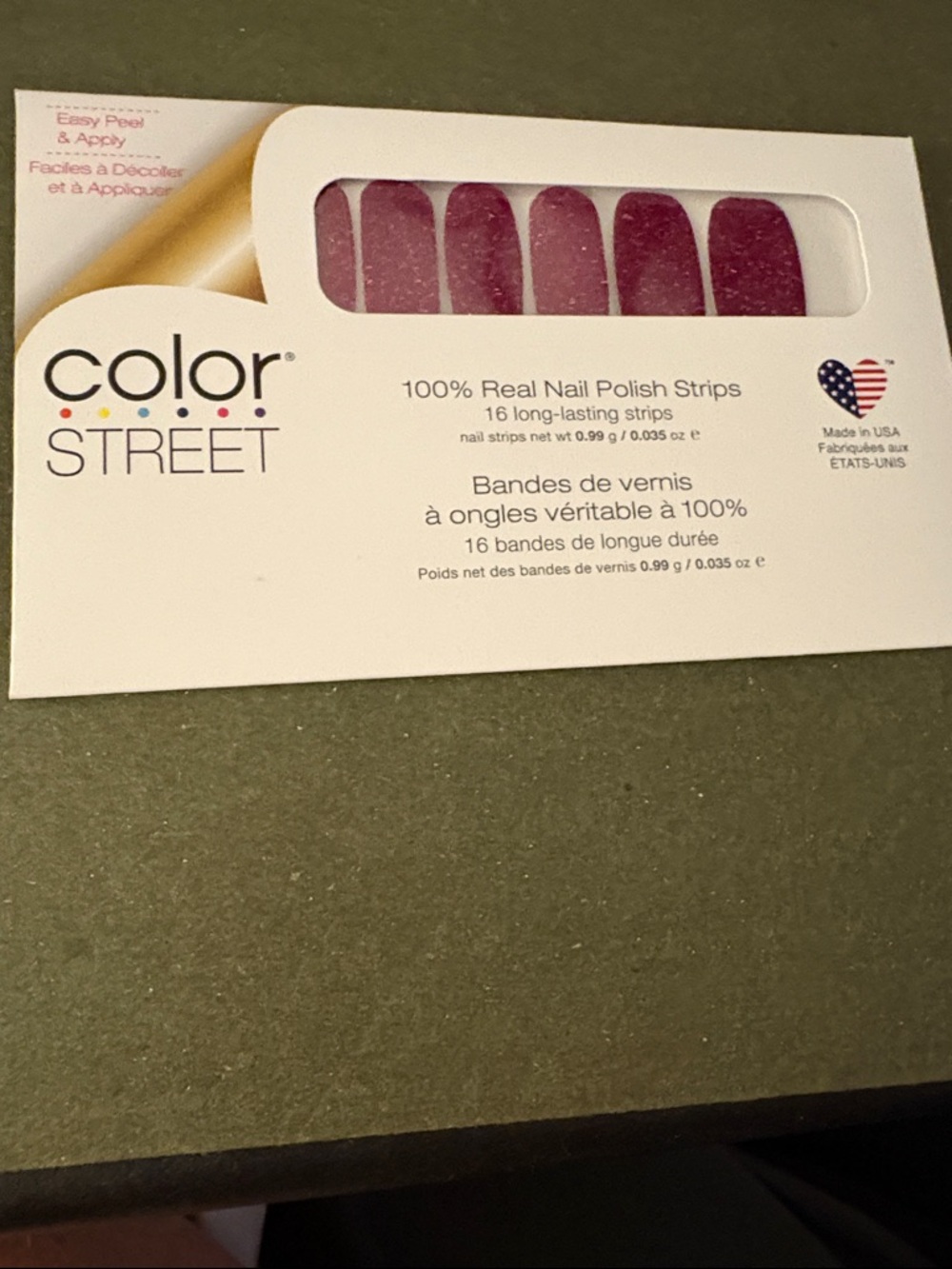 Color Street Sparkling Nail Polish Strips - Divine Matter